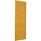 Ekena Millwork True Fit PVC Center X-Board Farmhouse Fixed Mount Shutters, Turmeric , 12"W x 62"H TFP107FH12X062TU - alternate 6